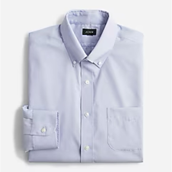 J. CREW: Classic Bowery Slim Button Down Shirt in Blue - Picture 10 of 10